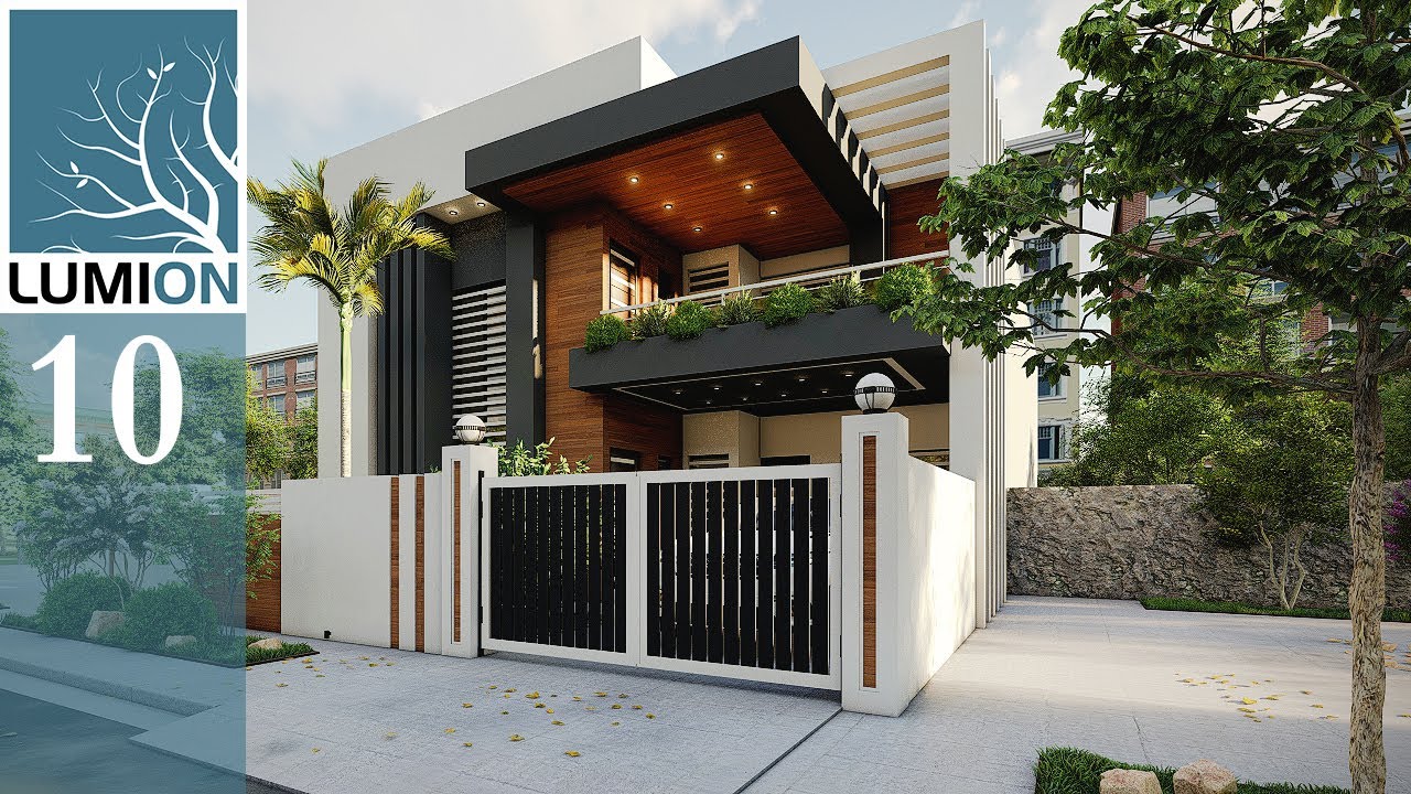 Lumion 10 Animation - Realistic Exterior Rendering - YouTube