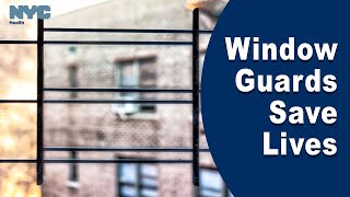 Window Guards Save Lives