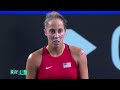 Madison Keys vs. Magda Linette Highlights | 2022 Billie Jean King Cup