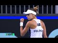 Madison Keys vs. Magda Linette Highlights | 2022 Billie Jean King Cup