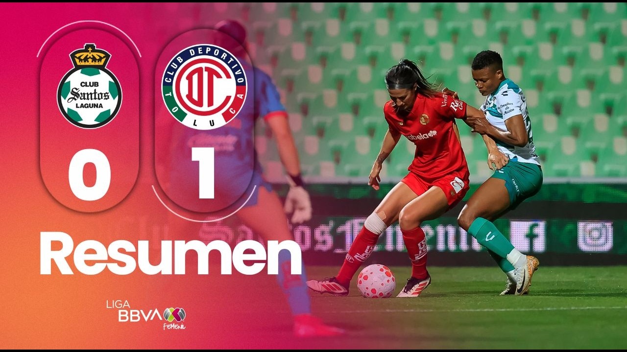 SANTOS 0 - 1 TOLUCA | Las Diablas consiguen la victoria en Torreón