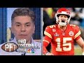 Patrick Mahomes comes up clutch as Jimmy Garoppolo can't deliver | Pro Football Talk | NBC Sports