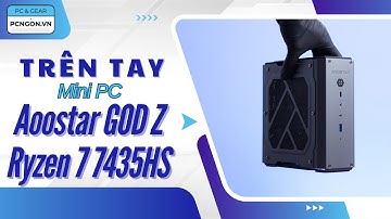 [PCNGON] Mini PC Gaming có card rời:  Aoostar GOD Z AMD Ryzen 7 7435HS