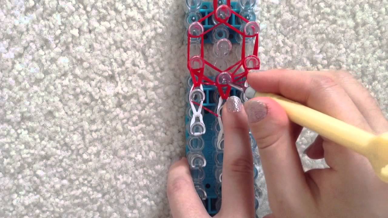 EASY Rainbow Loom Santa Hat Charm