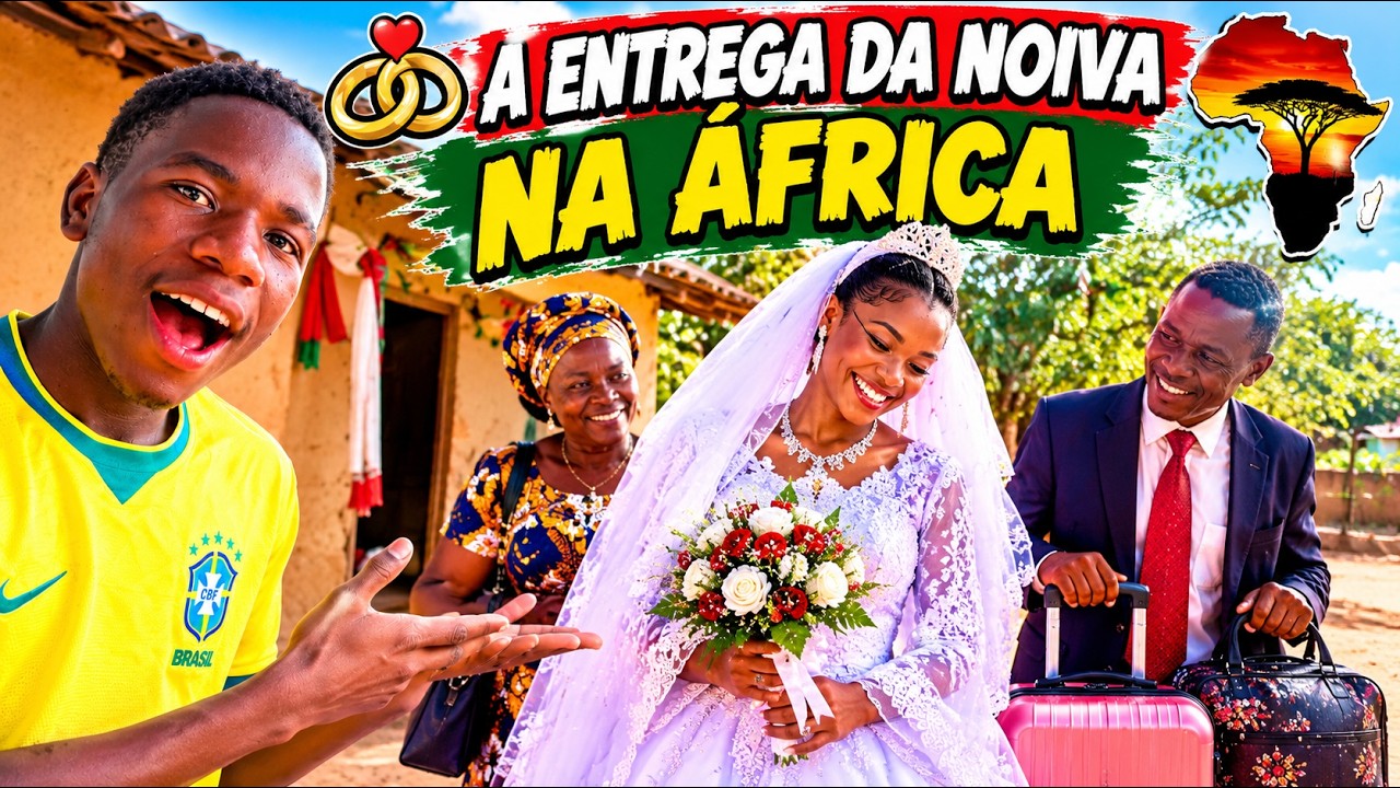 A ENTREGA DA NOIVA NA ÁFRICA🇲🇿! VEJAA CULTURA ÁFRICANA 😱