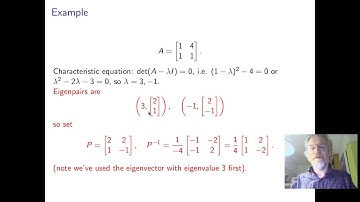 2E1  Lecture 5 part 7 Eigenvalues and eigenvectors