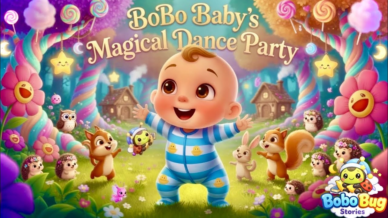 BoBo Baby’s Magical Dance Party 👶🎶 | Clap, Jump & Spin with BoBo Bug ...