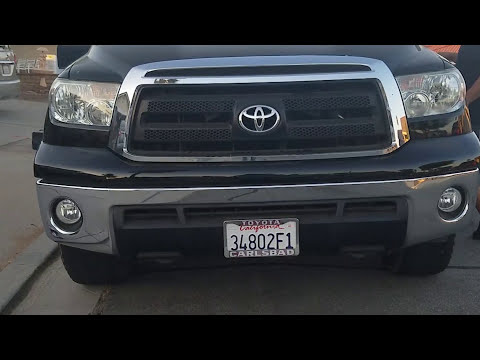 2012 Toyota Tundra - How to Install LED Headlight High Beam Bulbs