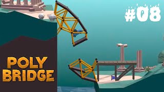 Los puentes que piden ya son una fumada | Poly Bridge #8