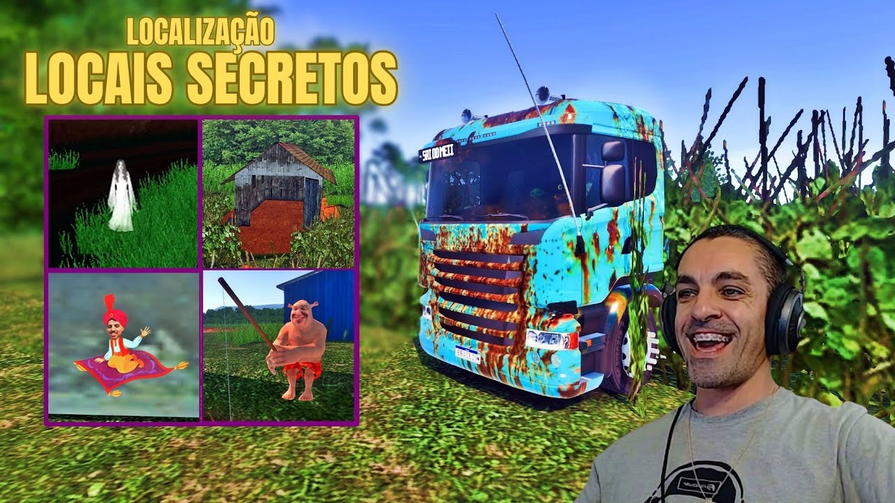 REVELEI 6 LOCAIS SECRETOS NO GLOBAL TRUCK - Easter Eggs