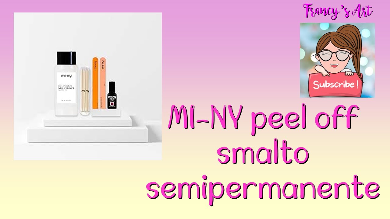MI-NY Peel Off Lac smalto semipermanente