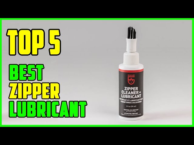 TOP 5 Best Zipper Lubricant 2026 | The Secret to Perfectly Smooth Zippers  Every Time - YouTube