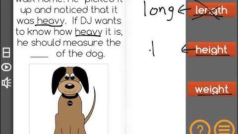 [K.MD.1-1.2] Concept of Measurement - Common Core Standard
