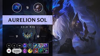 Aurelion Sol Mid vs Orianna - KR Challenger Patch 14.9