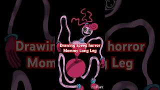 Drawing speed horror Mommy Long Leg #art #horror #drawing #creepy #analoghorror