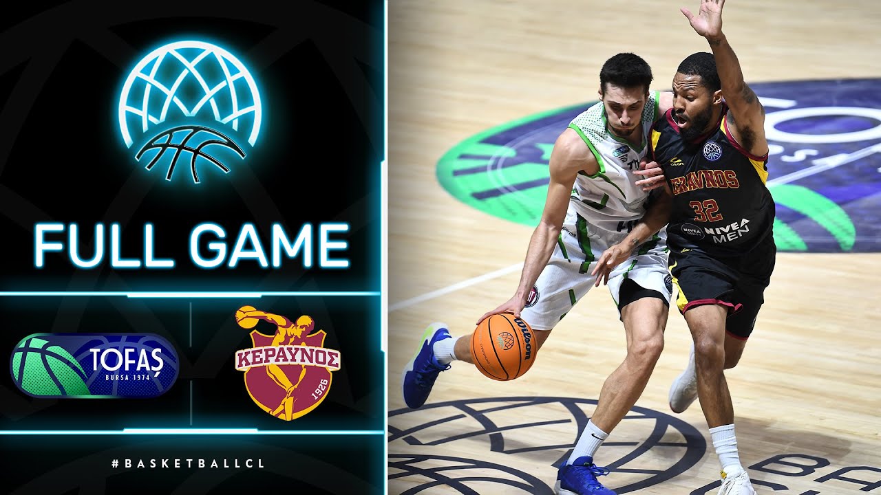 Tofas Bursa v Keravnos - Full Game - Basketball Champions ...