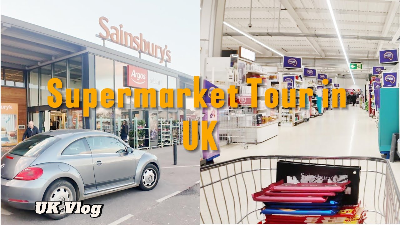 Supermarket Tour in United Kingdom | Magkano ang mga bilihin? | Sainsbury's Superstore
