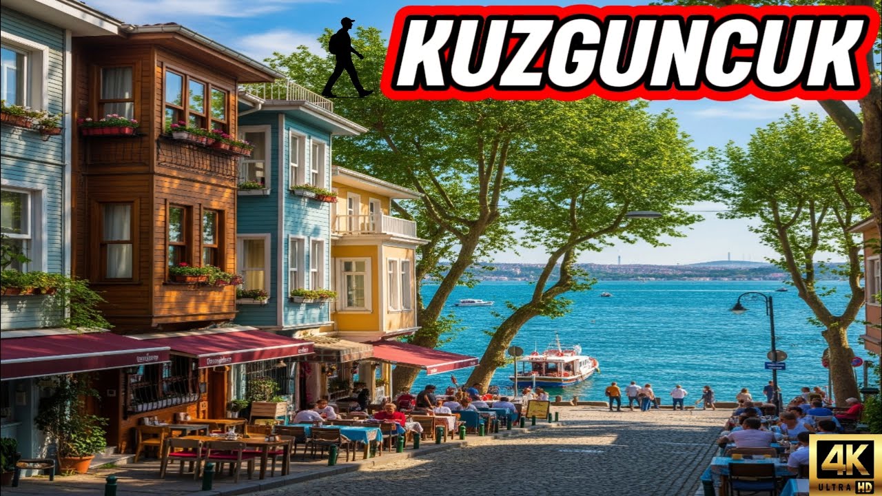 EXPLORE KUZGUNCUK: A COLORFUL VILLAGE INSIDE ISTANBUL 🇹🇷 (4K WALK)