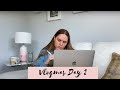 Vlogmas Day 2 | Less Productive Cosy Day in the life of a PhD Student | Working Part-Time