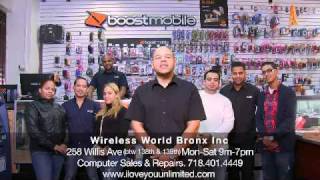 boost mobile and wireless world commercial