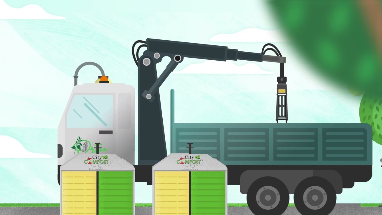 Le tri à la source des biodéchets avec CityCompost d'ORTIE SAS