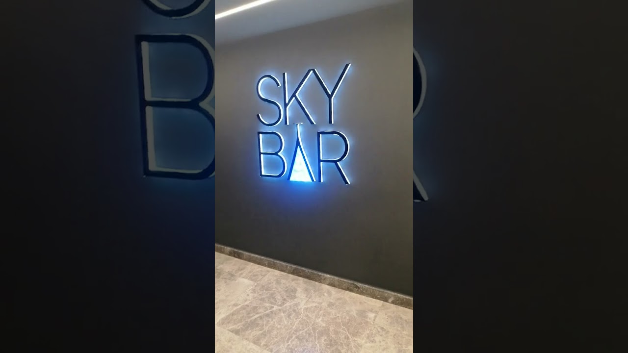 Entrance of Sky Bar (StarLand Hotel, Douala Cameroon). Pt 1