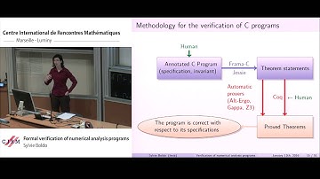 Sylvie Boldo : Formal verification of numerical analysis programs