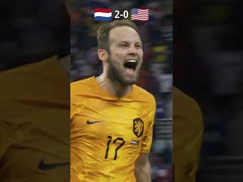 Netherlands vs USA • FIFA World Cup Round of 16