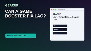 GearUP Game Booster Review: What It Does for Lag and Ping screenshot 4
