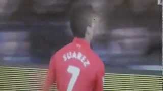 Luis Suarez his Dive in the game Liverpool VS Everton - Dive of Suarez