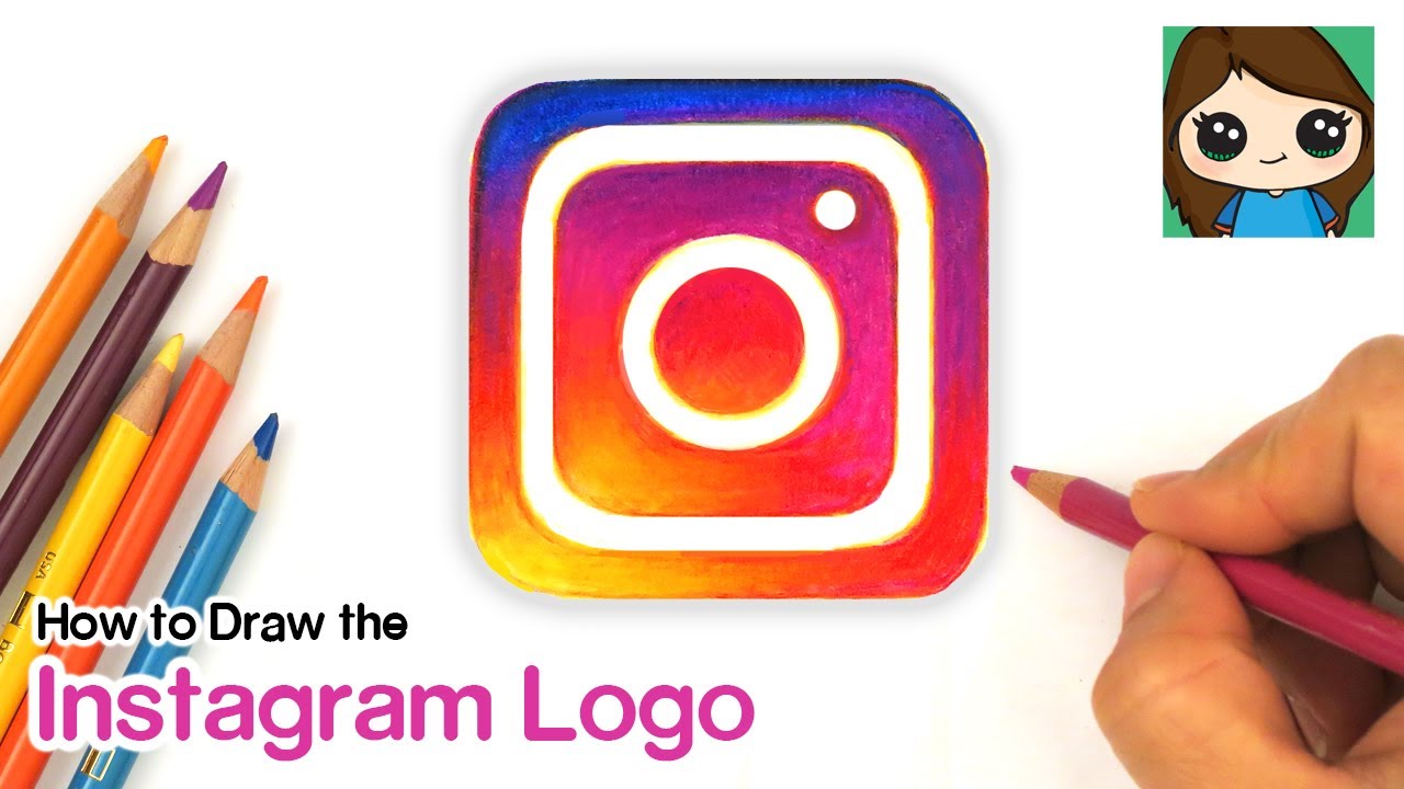 How to Draw the Instagram Logo - YouTube