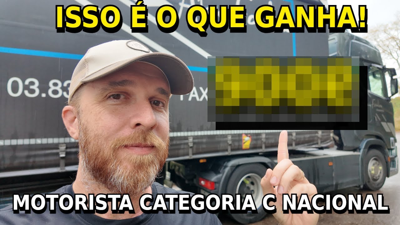 🚛 🇵🇹 QUANTO GANHA UM MOTORISTA DE PESADOS NA CATEGORIA C EM PORTUGAL