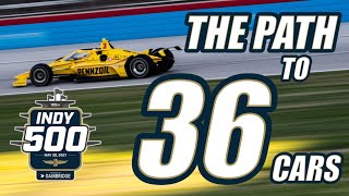 Indy 500 -- The Path to 36 Cars