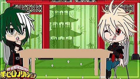 Why are you blinking so much?(Villain Deku)