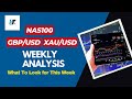 Top-Down Analysis  On GOLD, NAS100 AND GBP/USD || Forex Weekly Projection
