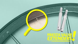 Presta Valve Extenders For Deep Wheels!