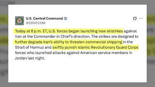 US renews strikes on Iran after two military personnel killed by Iranian attack
