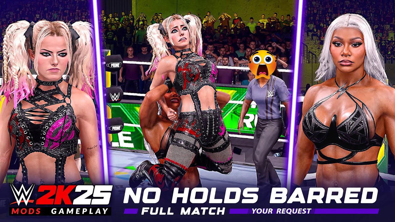 ⚔️ ВЕДЬМА против ТИТАНА! Алекса Блисс против Джейд Каргилл — Чемпионат WWE среди женщин [Полный м...