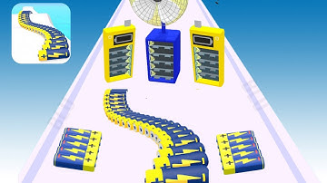 ✅BATTERY RUN  GAMEPLAY | ALL LEVELS 4-6