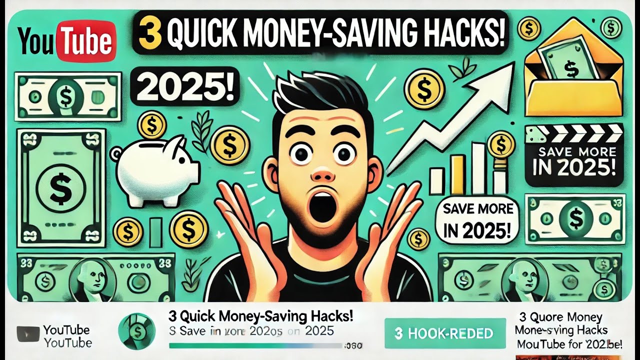 3 Quick Money Saving Hacks for 2025! - YouTube