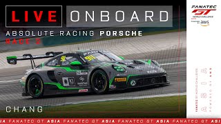 LIVE ONBOARD | #911 Absolute Racing Porsche | Race 2 | Chang | 2024 Fanatec GT Asia