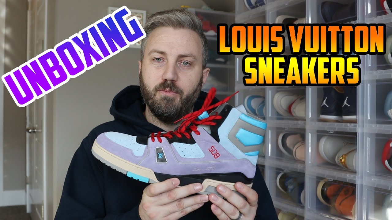Unboxing New Louis Vuitton Sneakers 
