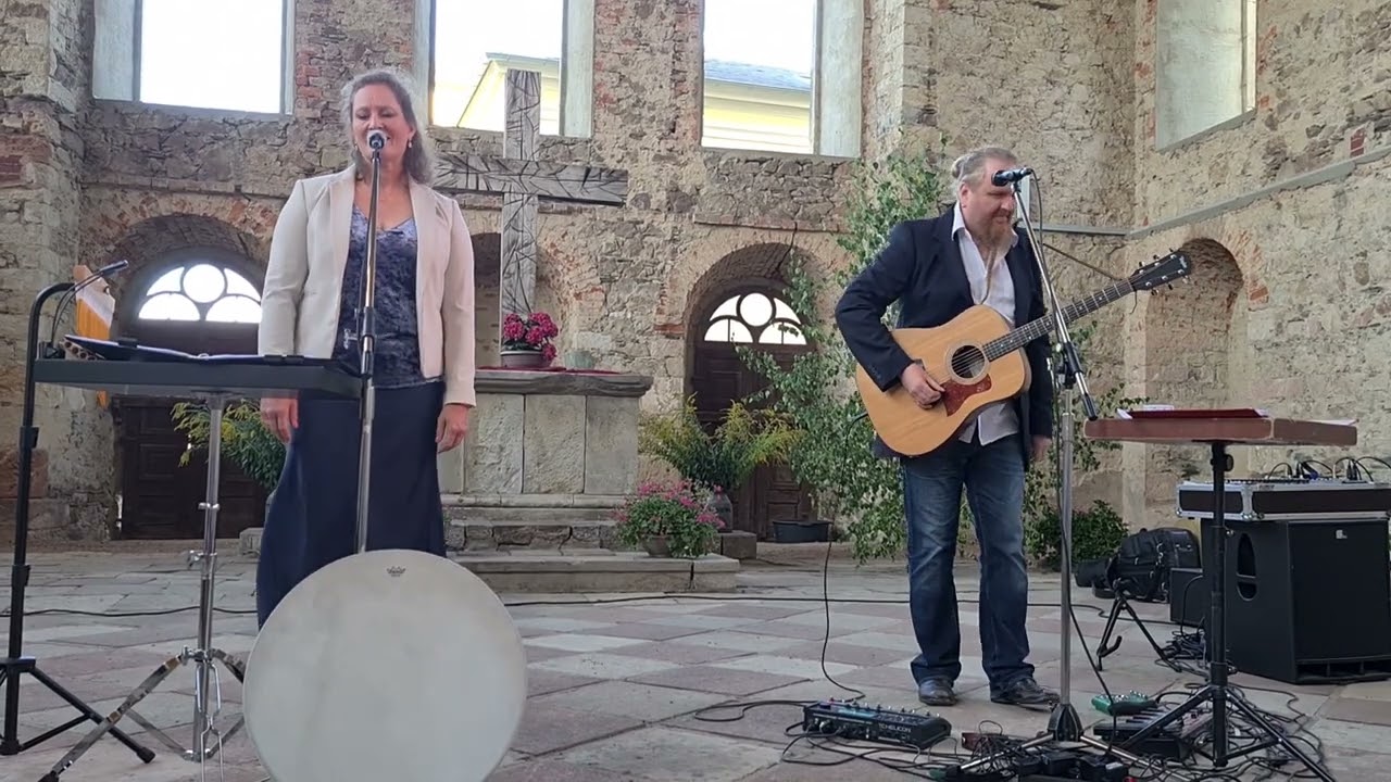 Wikja - Linda Blixt & Stefan Johansson 1. Konzert Sommerkirche Döbeln-Mochau 28.08.2022