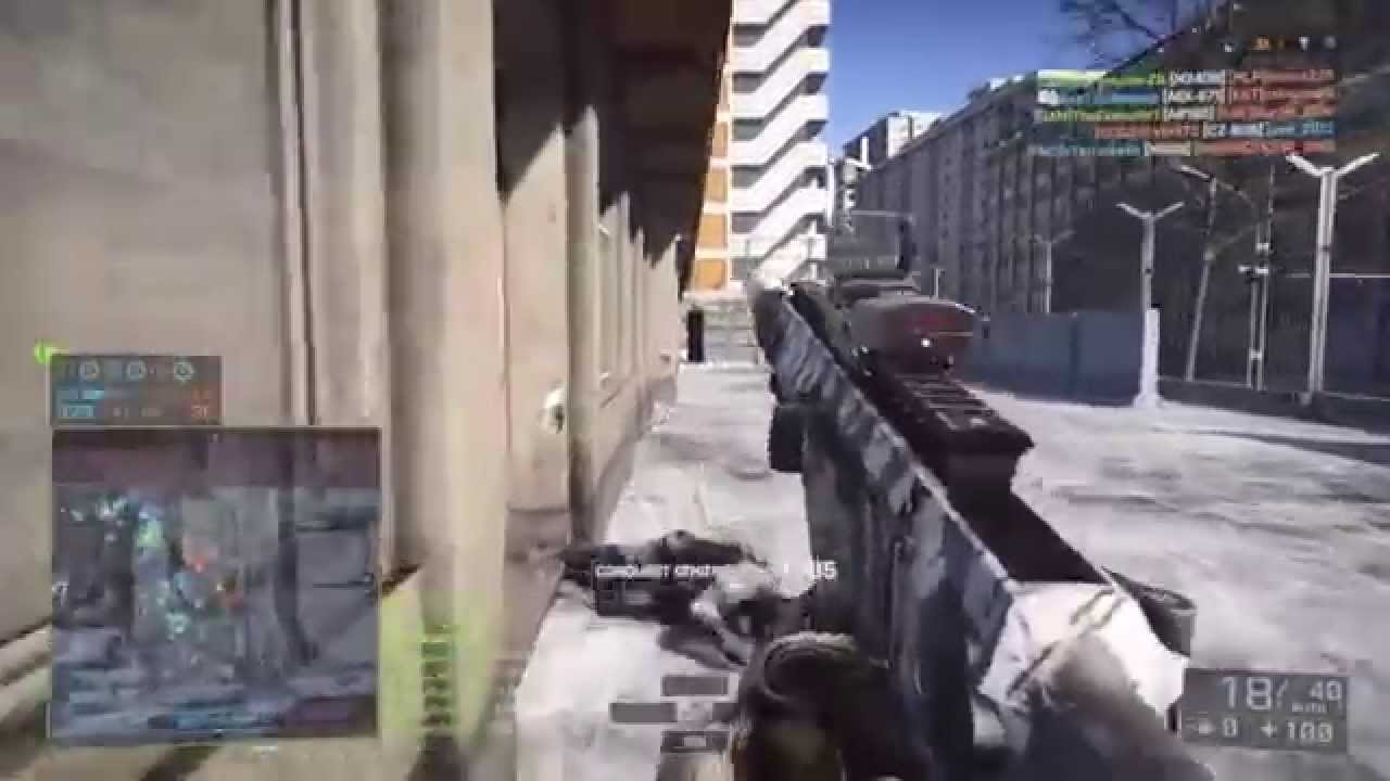 61-9 on Propaganda with AR160 - Battlefield 4 Infantry Gameplay