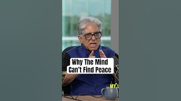 Why Your Mind Can’t Find Peace — Ever 🧠 | Deepak Chopra #shorts