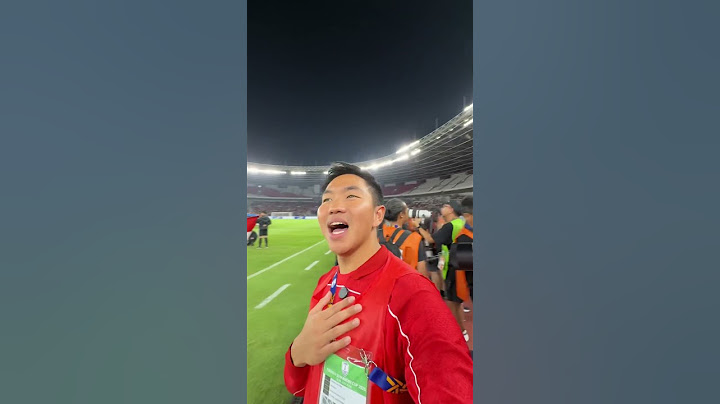 TIMBOI MENYANYIKAN INDONESIA RAYA SAMA PEMAIN TIMNAS INDONESIA U-23!🇲🇨👏🏻😱 sedeket ini…