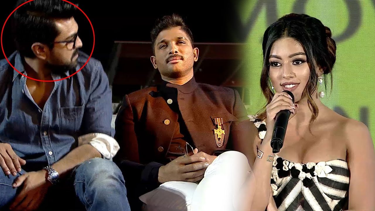Anu Emmanuel cute Speech At Naa Peru Surya Naa Illu India Pre Release Event | Allu Arjun