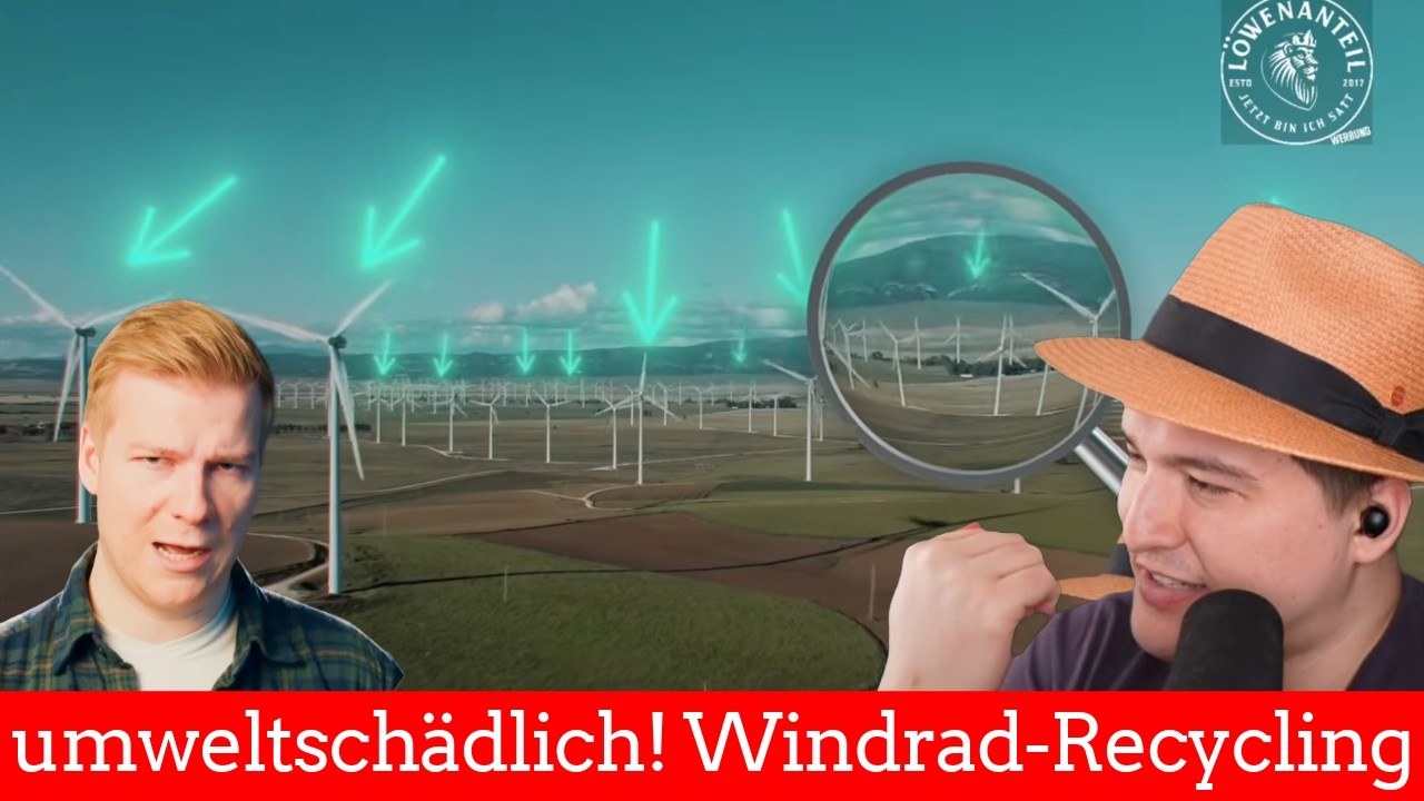 So umweltschädlich ist Windrad-Recycling wirklich #reaction