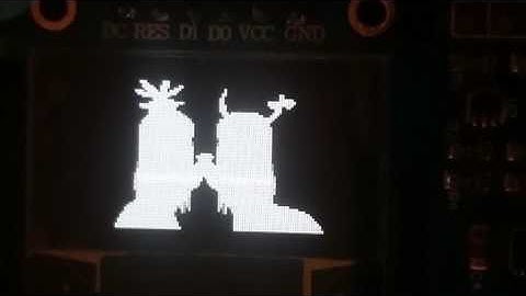 Bad Apple on 12864 with Python and Raspberry Pi