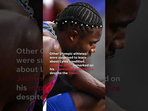 Noah Lyles triumphs with Olympic bronze despite COVID-19 diagnosis #Shorts